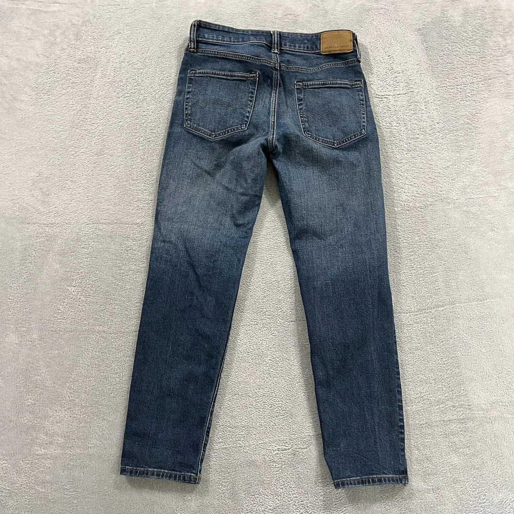 American Eagle Jeans‎ Mens 28x28* Blue Athletic Fit Airflex Stretch Denim